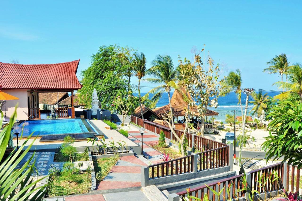 Surya Chandra Beach Bungalow Batununggul Exterior foto